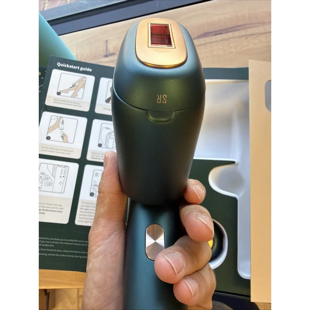 BoSidin Painless Permanent Hair Removal Device for Women & Men - Body and Face